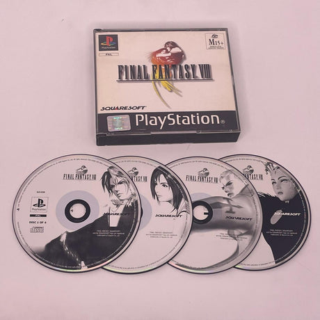 Final Fantasy Viii PS1 Playstation 1 Game + Manual PAL-Trippy Trades