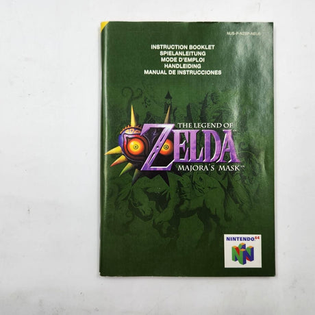 The Legend of Zelda Majoras Mask Nintendo 64 N64 Game Boxed Complete PAL