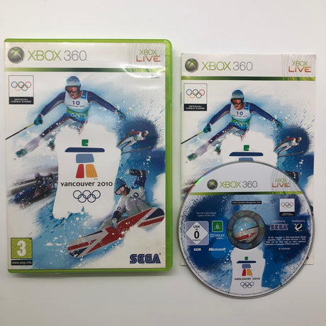 Vancouver 2010 Xbox 360 Game + Manual PAL