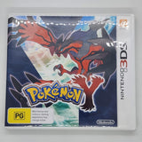 Pokémon Y Nintendo 3DS Game + Manual PAL