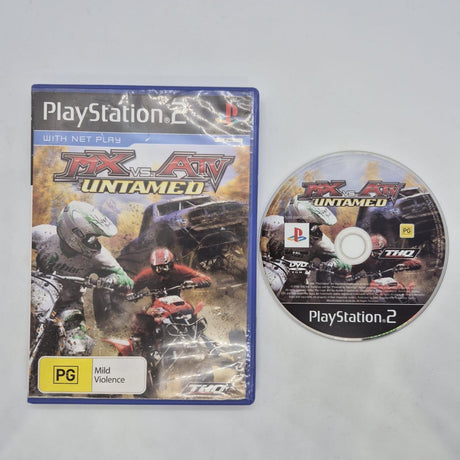 MX Vs ATV Untamed PS2 Playstation 2 Game PAL