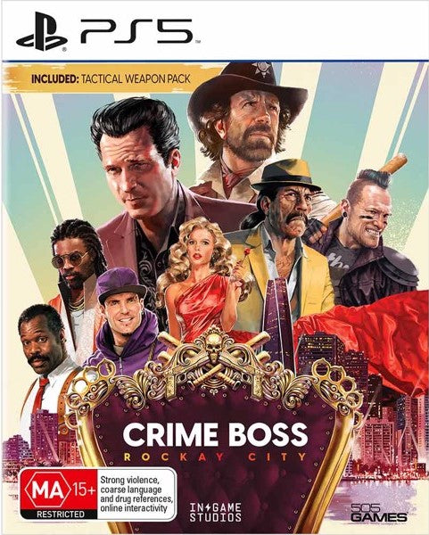 Crime Boss: Rockay City Playstation 5 PS5 Game-Trippy Trades