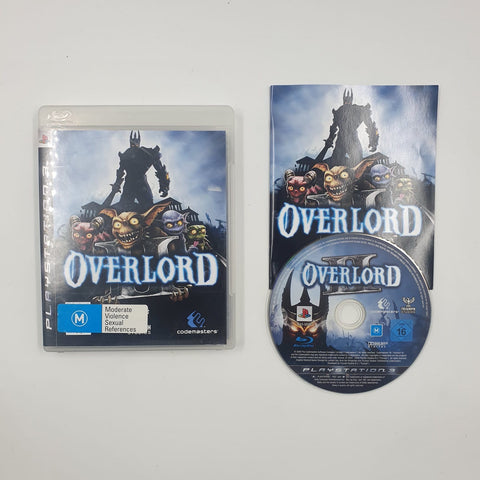 Overlord 2 PS3 Playstation 3 Game + Manual 05A4