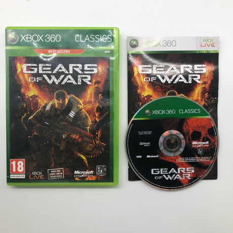 Gears of War Xbox 360 Game + Manual PAL