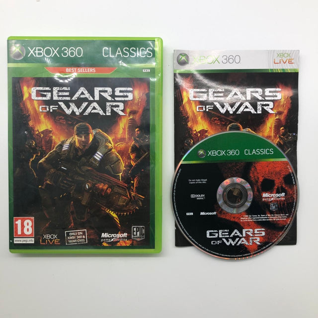 Gears of War Xbox 360 Game + Manual PAL