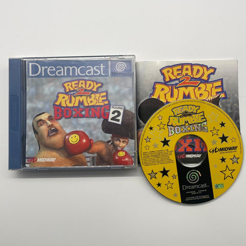 Ready 2 Rumble Boxing Round 2 Sega Dreamcast Game + Manual PAL 05A4