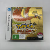 Pokemon HeartGold Version And Pokewalker Nintendo DS Game Boxed Complete PAL