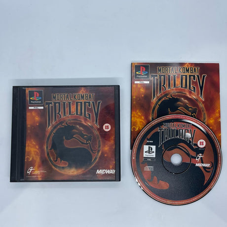 Mortal Kombat Trilogy PS1 Playstation 1 Game + Manual PAL