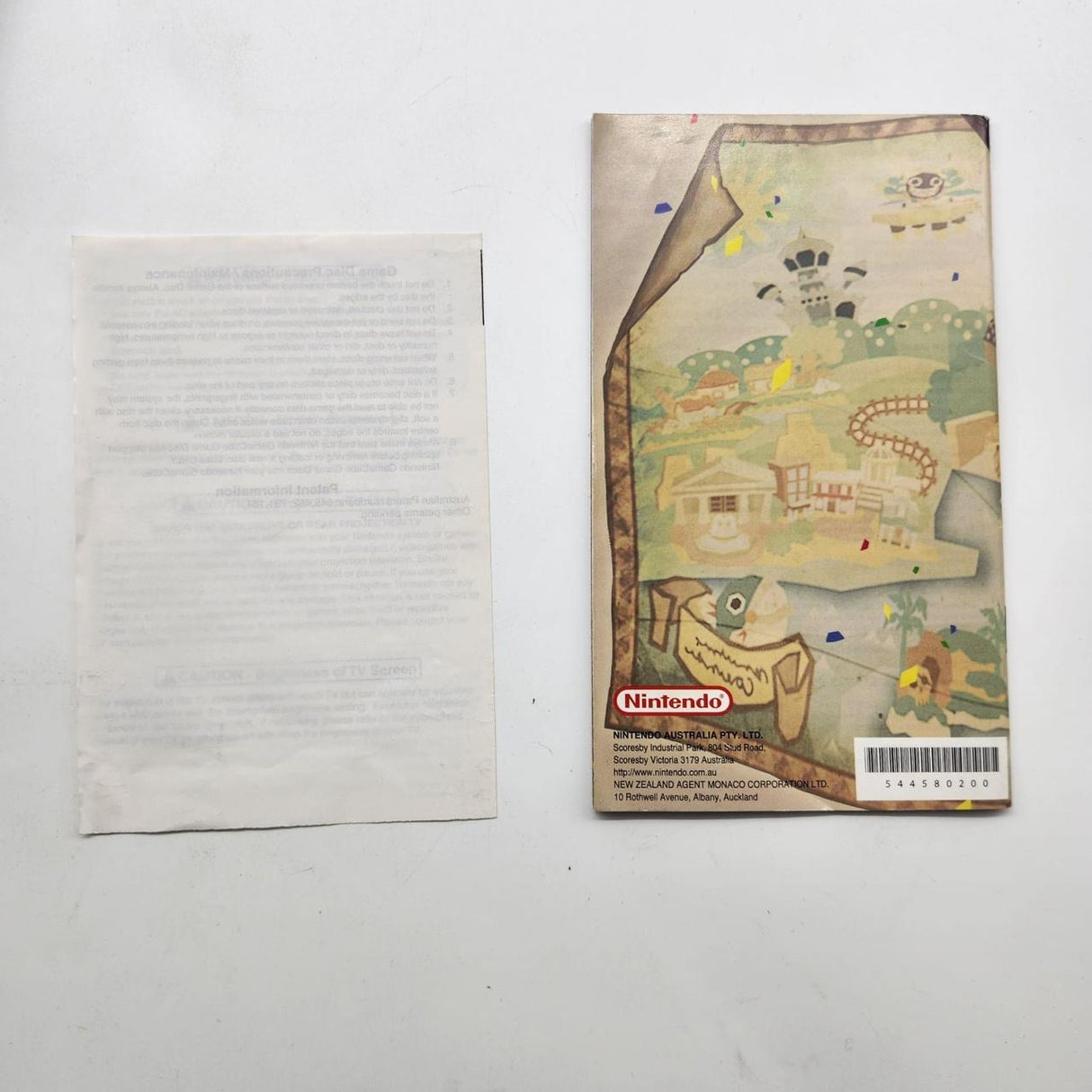 Paper Mario - The Thousand Year Door Nintendo Gamecube Game + Manual PAL