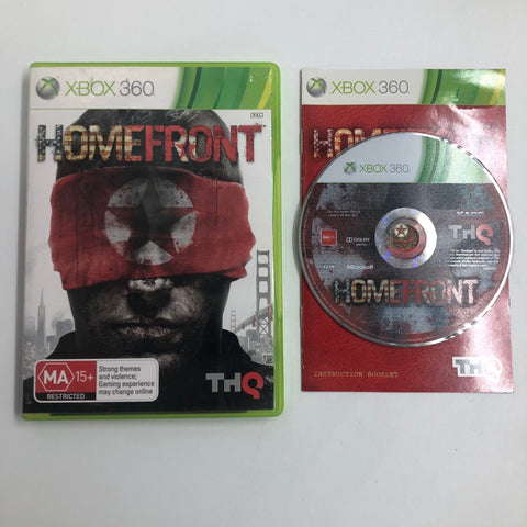 Homefront Xbox 360 Game + Manual PAL 05A4