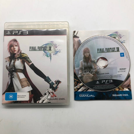 Final Fantasy XIII PS3 Playstation 3 Game + Manual 25AU4