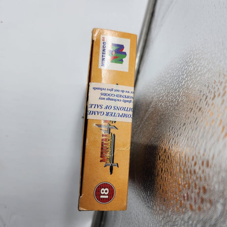 Mortal Kombat 4 Nintendo 64 N64 Game Boxed Complete PAL