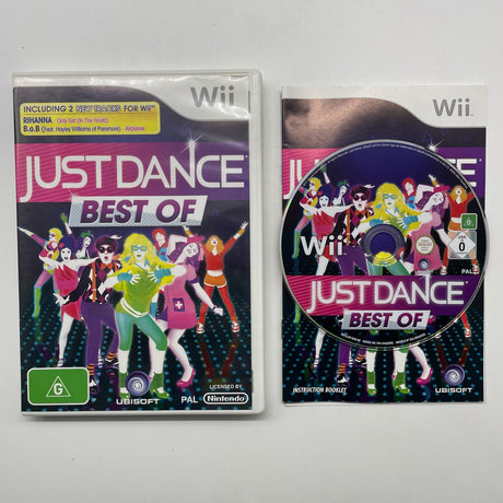 Just Dance Best Of Nintendo Wii Game + Manual PAL
