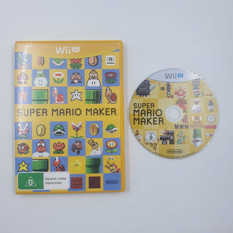 Super Mario Maker Nintendo Wii U Game PAL 05A4