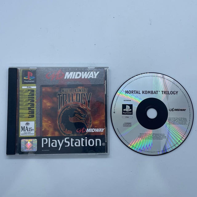 Mortal Kombat Trilogy PS1 Playstation 1 Game PAL