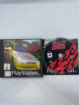 Rally Cross PS1 Playstation 1 Game + Manual PAL
