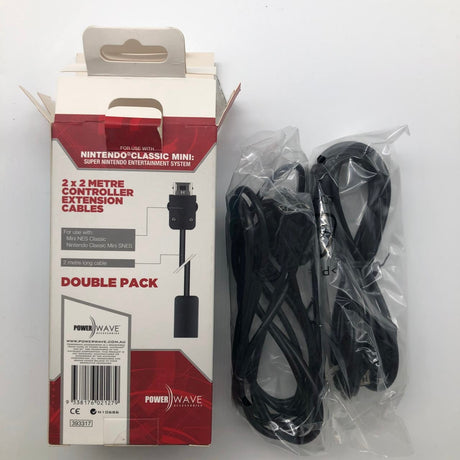 Nintendo Classic Mini SNES Controller Extension Cables 2m