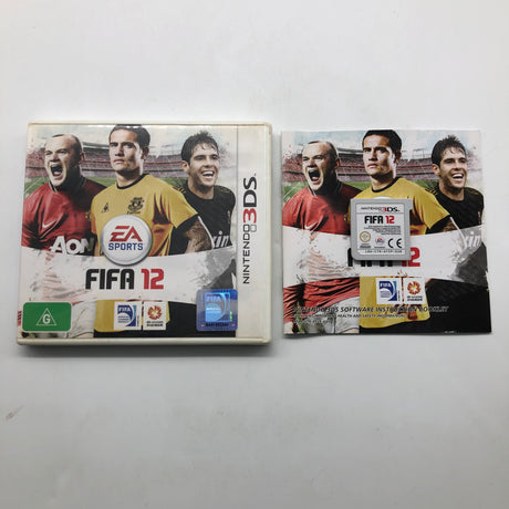 Fifa 12 Nintendo 3DS Game + Manual PAL 25AU4