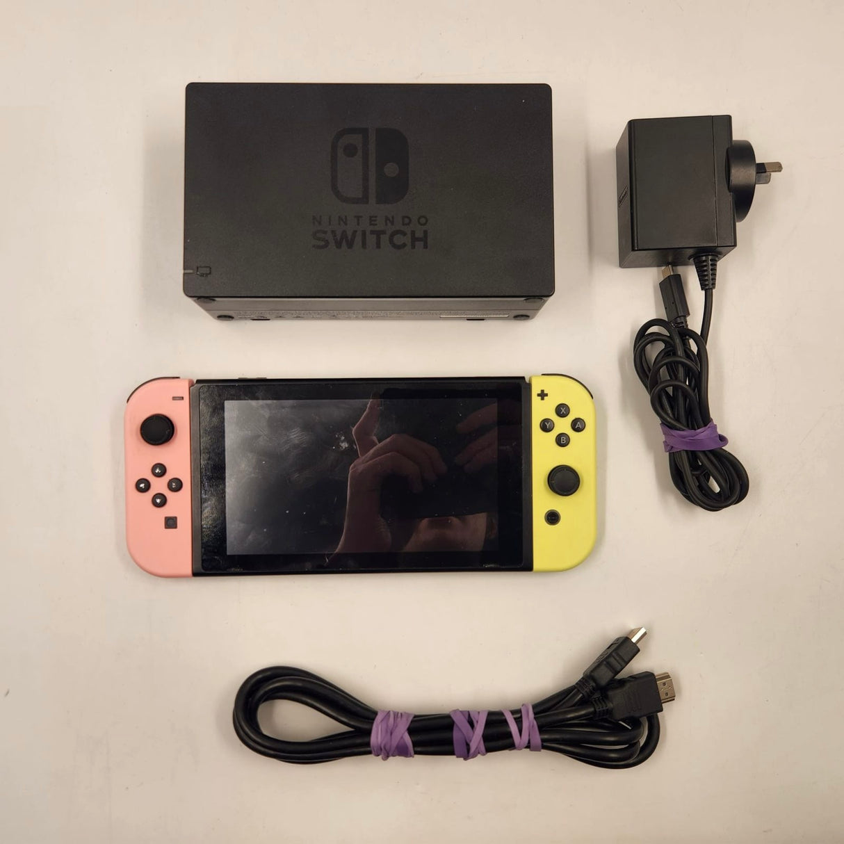 Nintendo Switch Console With Charger And Dock