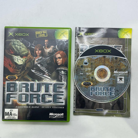 Brute Force Xbox Original Game + Manual PAL