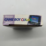 Game Boy Color Atomic Clear Purple Console Boxed Complete with Manual