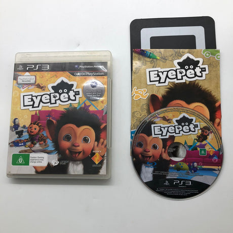 EyePet PS3 Playstation 3 Game + Manual-Trippy Trades