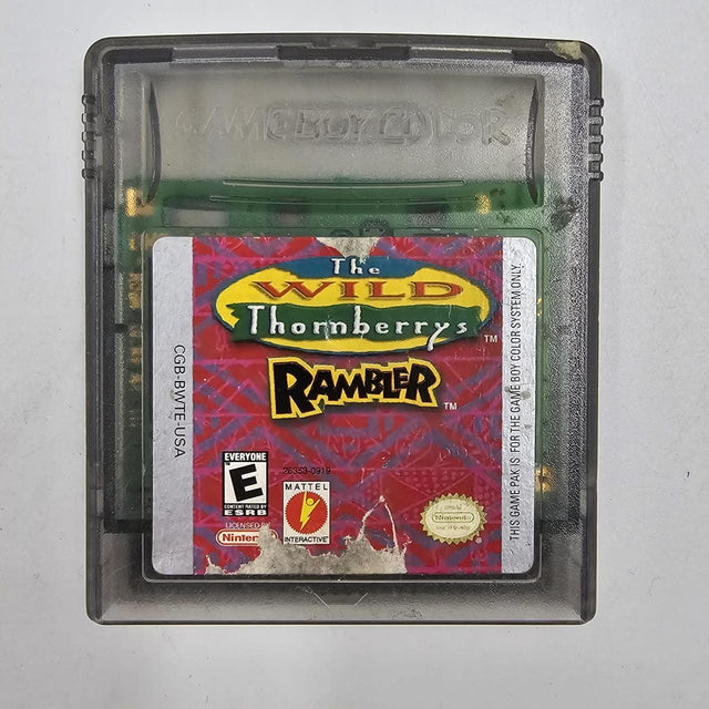 The Wild Thornberrys Rambler Nintendo Gameboy Color / Colour Game