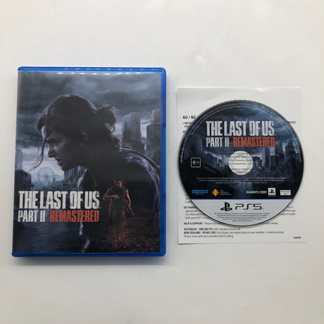 The Last of Us Part 2 Remastered PS5 Playstation 5 Game + Manual
