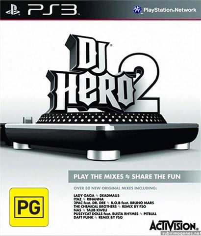 DJ Hero 2 Playstation 3 PS3 Game PAL