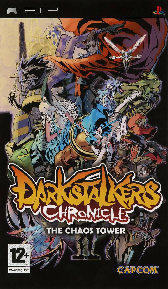 Darkstalkers Chronicle: The Chaos Tower Playstation Portable PSP Game PAL