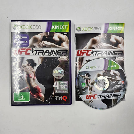 UFC Trainer Xbox 360 Game + Manual PAL