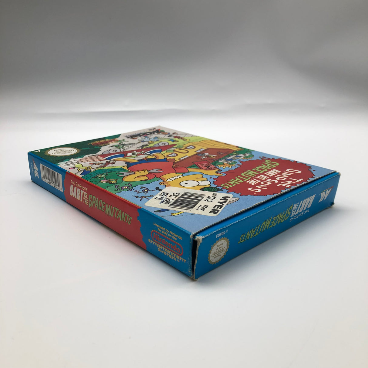 Nintendo The Simpsons Bart Vs. The Space Mutants Nintendo Entertainment System NES Game Boxed Complete PAL 9JE4 - Trippy Trades 