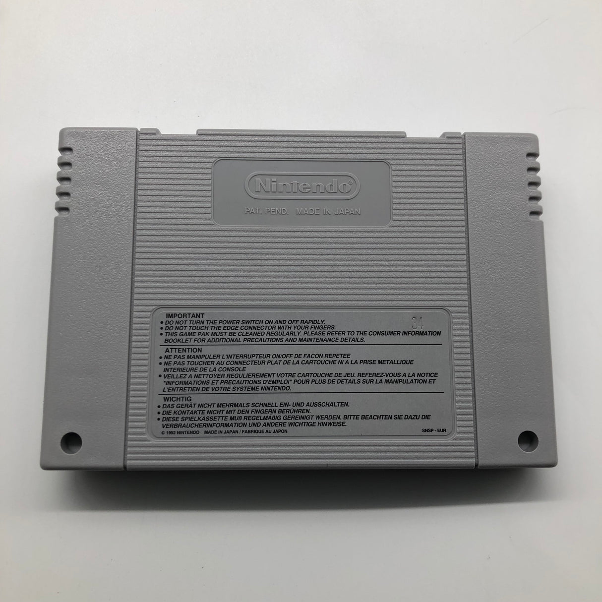 Eek! the Cat Super Nintendo SNES Game Boxed Complete PAL 9JE4 - Trippy Trades 