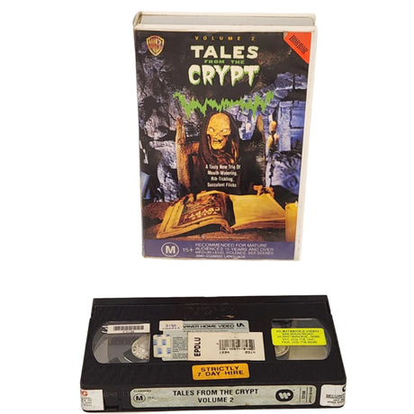 Tales From The Crypt Volume 2 VHS Video Cassette Tape-Trippy Trades