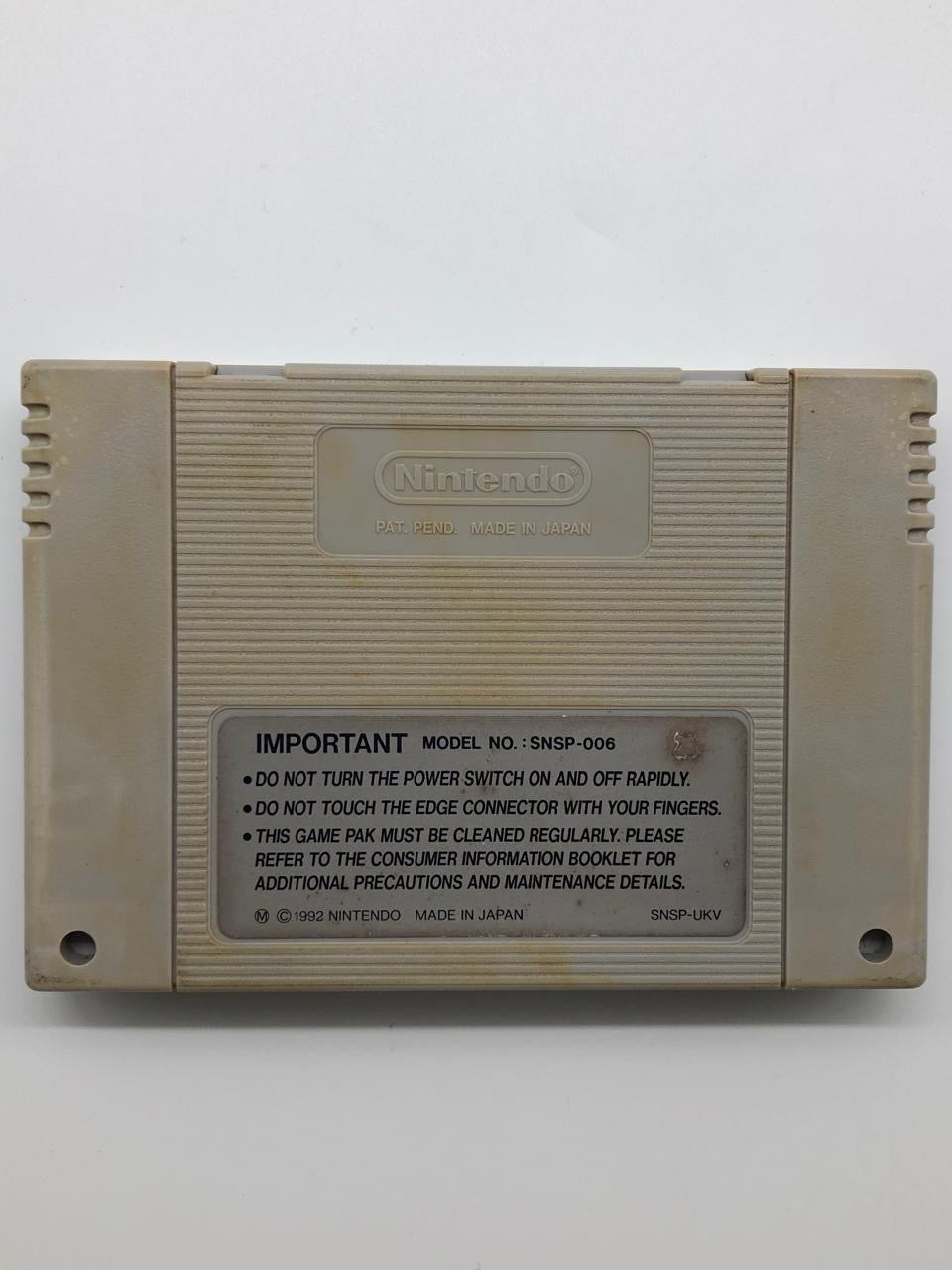 Super Smash T.V. Super Nintendo SNES Game Cartridge PAL