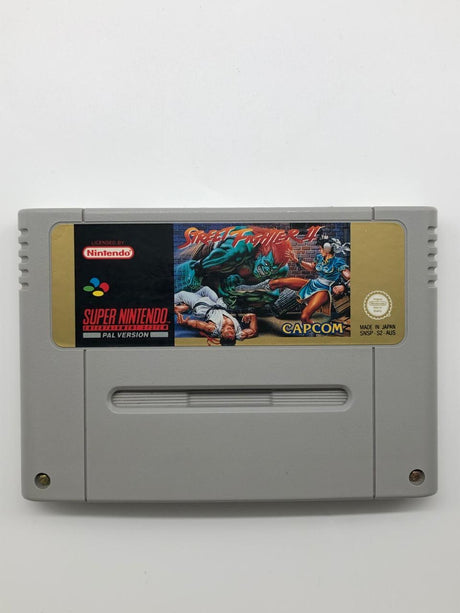Street Fighter II Super Nintendo SNES Game Cartridge PAL