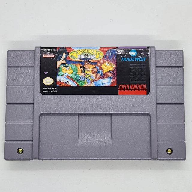 Battletoads In Battlemaniacs Super Nintendo SNES Game Cartridge NTSC U/C