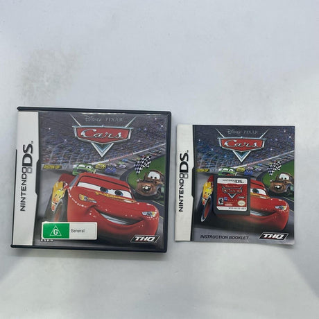 Disney Pixar Cars Nintendo DS Game + Manual