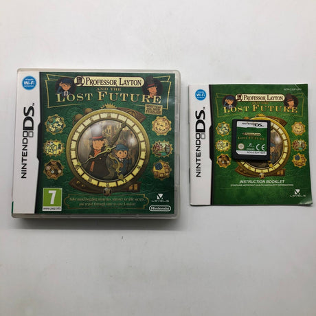 Professor Layton and The Lost Future Nintendo DS Game + Manual 25AU4