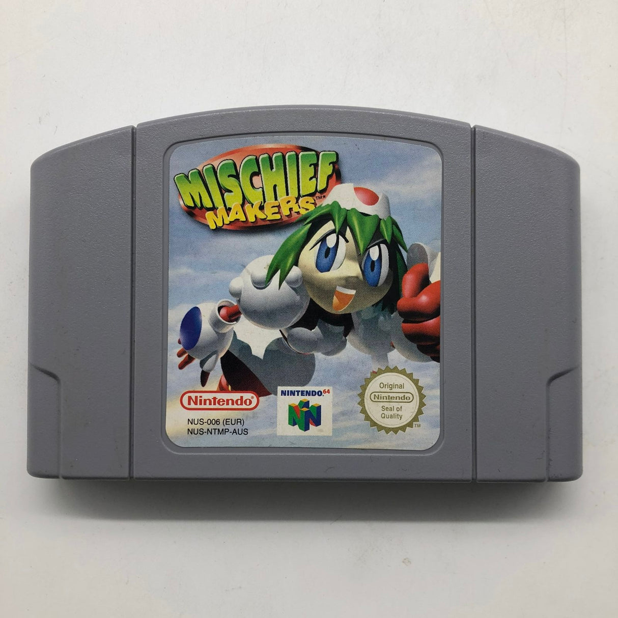 Mischief Makers Nintendo 64 N64 Game Cartridge PAL