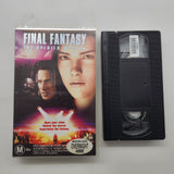 Final Fantasy The Spirits Within VHS Video Cassette Tape Sci-Fi