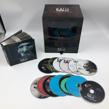 Saw The Ultimate Collection Limited Collectors Trap Edition Complete Blu Ray Set