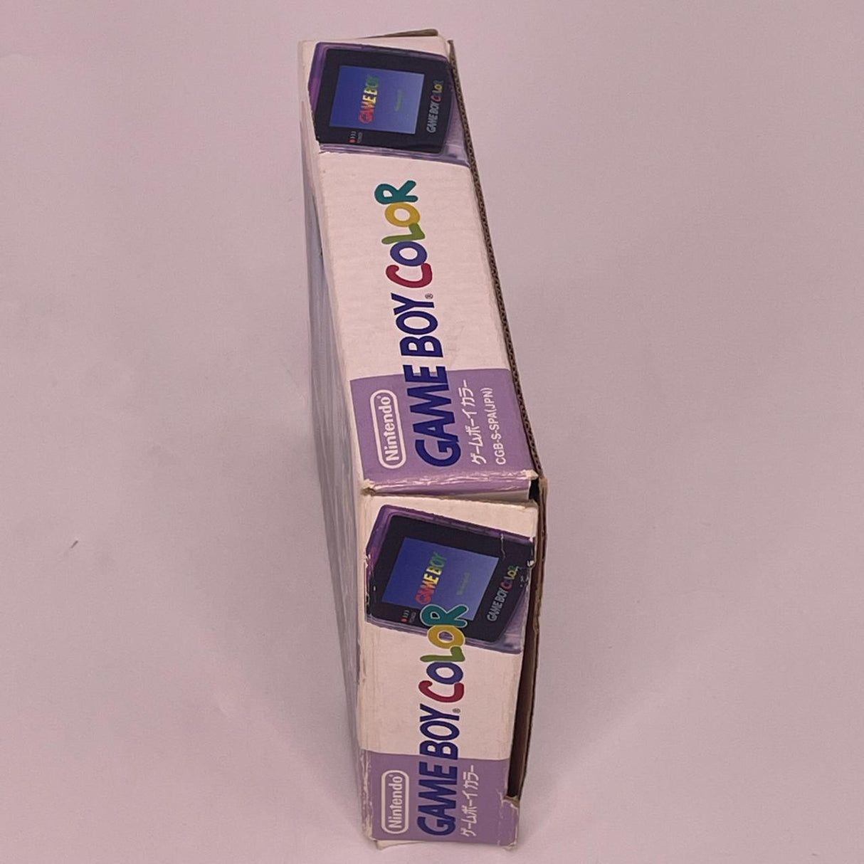 Game Boy Color Atomic Clear Purple Console Boxed Complete with Manual-Trippy Trades