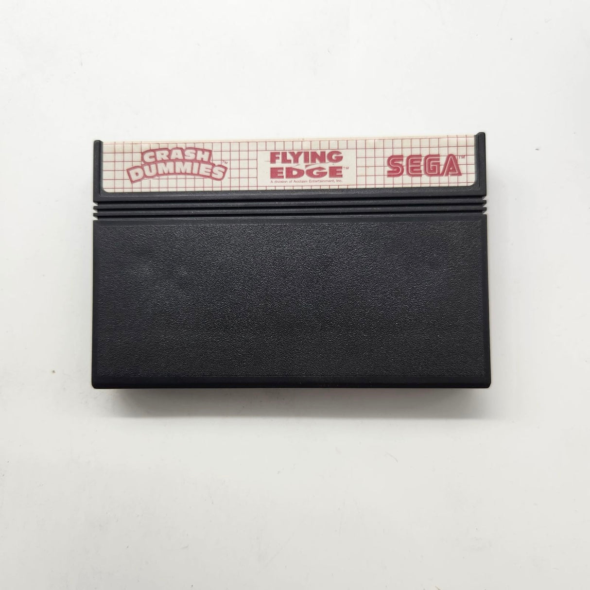 Crash Dummies Sega Master System Game + Manual PAL