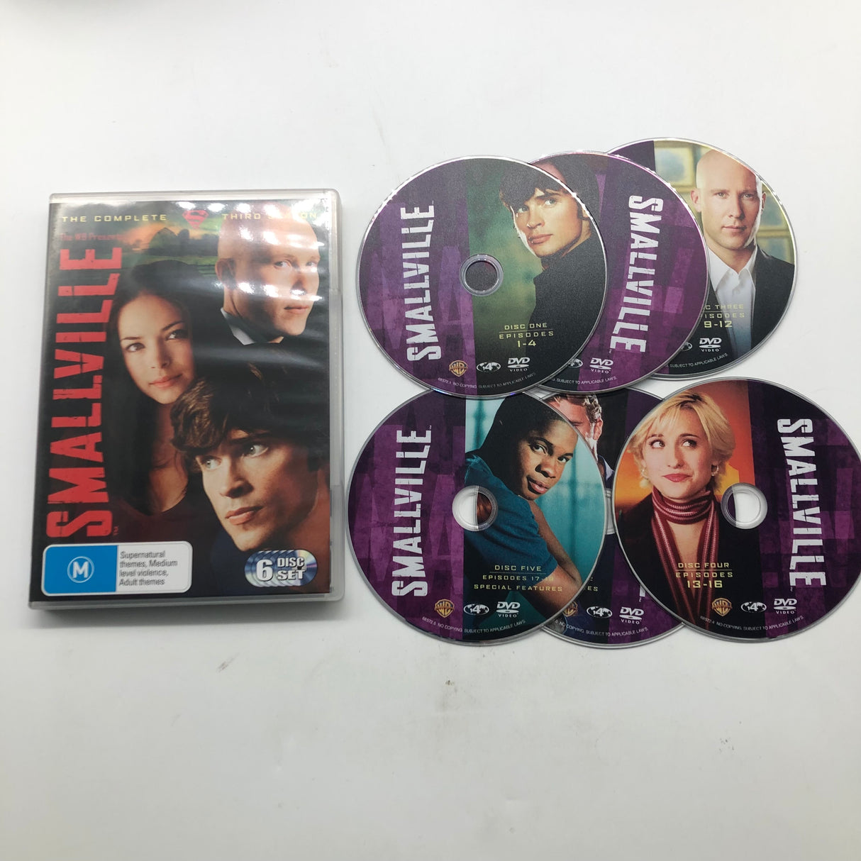 Smallville The Complete Series All 10 Seasons DVD Video Region 4