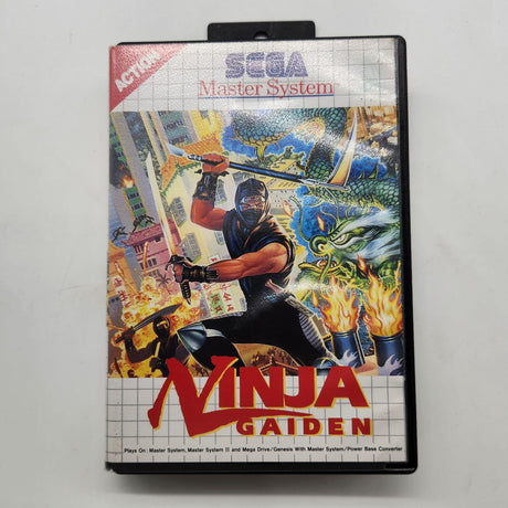Ninja Gaiden Sega Master System Game PAL