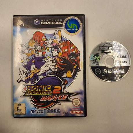 Sonic Adventure 2 Battle Nintendo Gamecube Game PAL