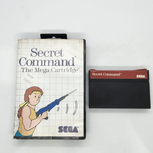 Secret Command Sega Master System Game PAL