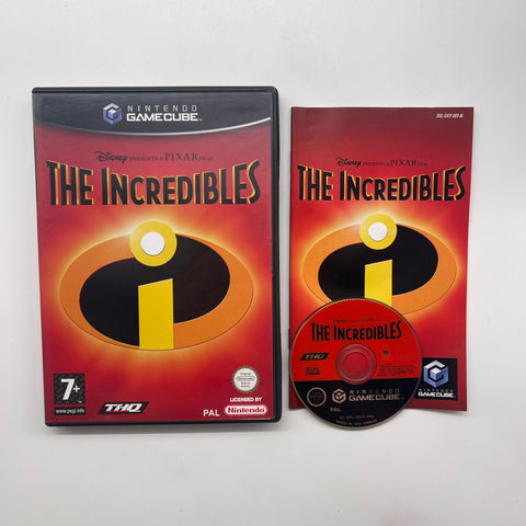 The Incredibles Nintendo Gamecube Game + Manual PAL 05A4