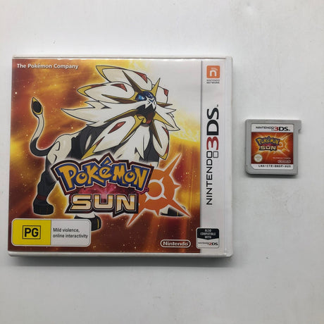 Pokemon Sun Nintendo 3DS Game PAL 25AU4